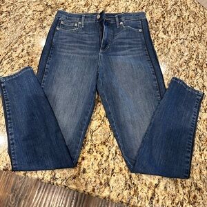 NWOT Banana Republic Jeans with black piping - size 6/28